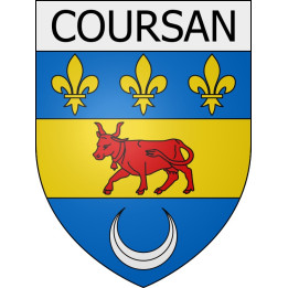 Stickers coat of arms Baraigne adhesive sticker