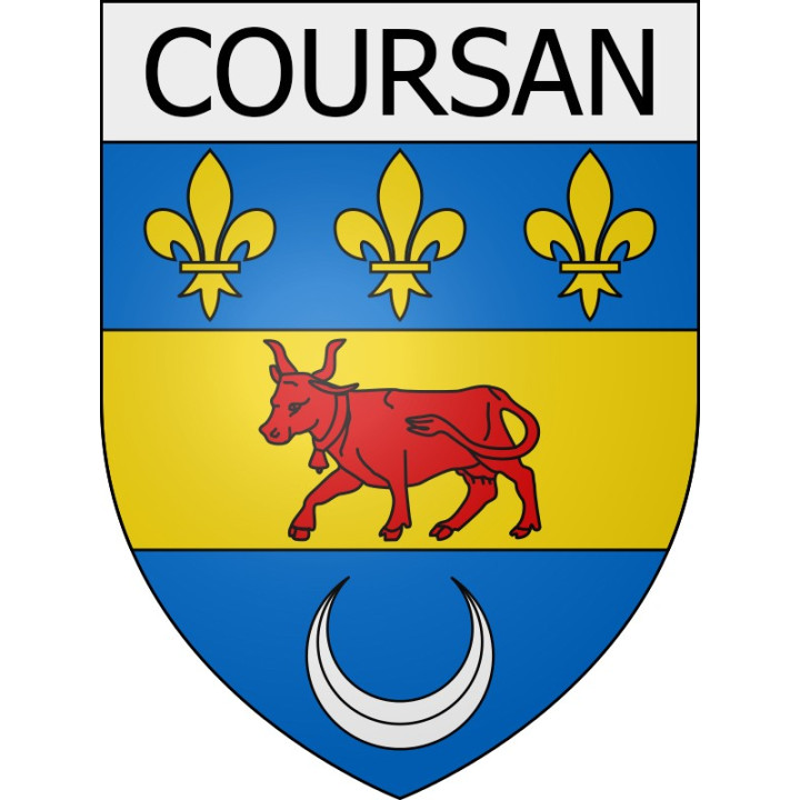 Stickers coat of arms Baraigne adhesive sticker