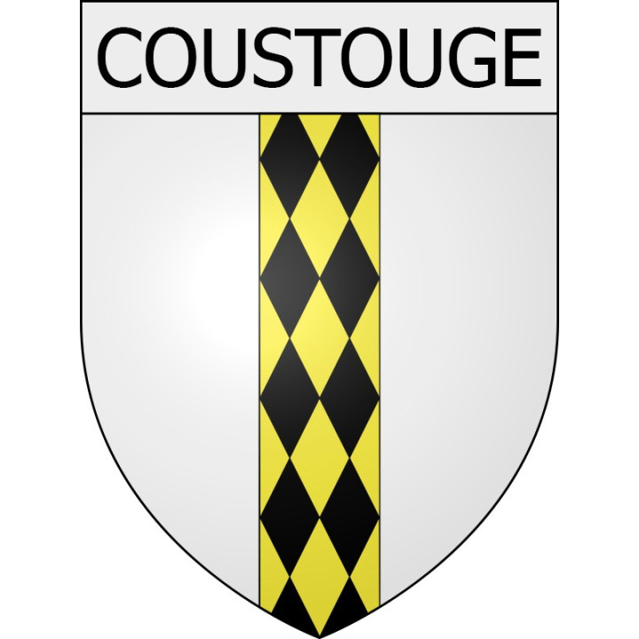 Stickers coat of arms Baraigne adhesive sticker