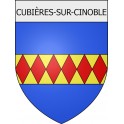 Cubières-sur-Cinoble  11 ville Stickers blason autocollant adhésif