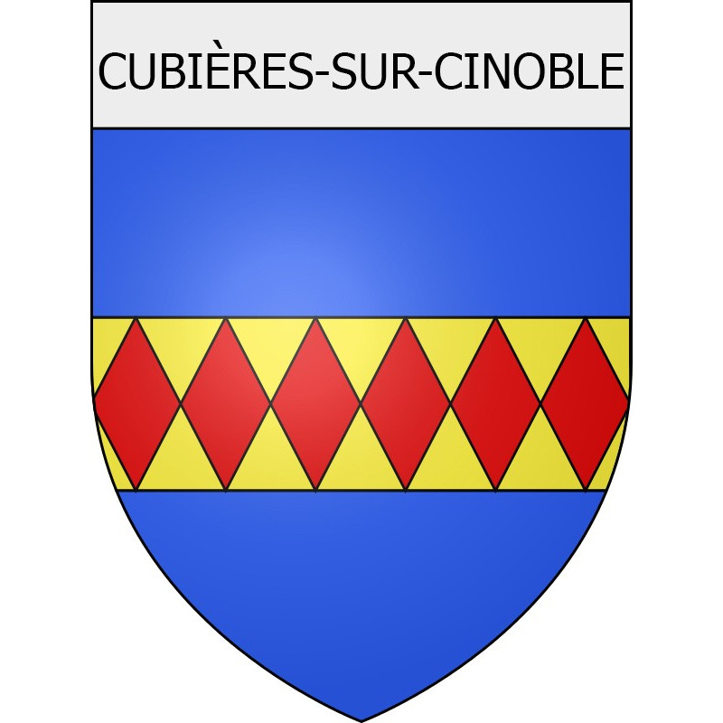 Pegatinas escudo de armas de Belcaire adhesivo de la etiqueta engomada