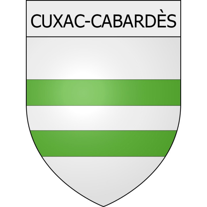 Belcaire Sticker wappen, gelsenkirchen, augsburg, klebender aufkleber