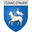 Cuxac-d'Aude 11 ville Stickers blason autocollant adhésif