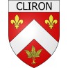 Cliron 08  ville Stickers blason autocollant adhésif