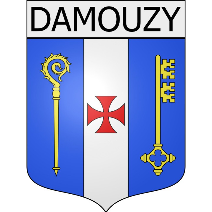 Pegatinas escudo de armas de Autry adhesivo de la etiqueta engomada