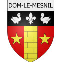 dom-le-mesnil 08 ville Stickers blason autocollant adhésif