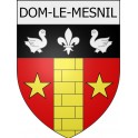 dom-le-mesnil 08 ville Stickers blason autocollant adhésif
