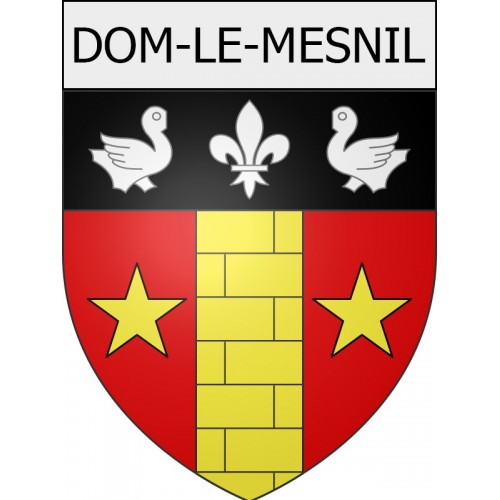Pegatinas escudo de armas de Autry adhesivo de la etiqueta engomada