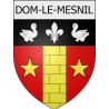 dom-le-mesnil 08 ville Stickers blason autocollant adhésif