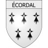 Pegatinas escudo de armas de Autry adhesivo de la etiqueta engomada