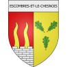 Pegatinas escudo de armas de Autry adhesivo de la etiqueta engomada