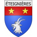 éteignières 08 ville Stickers blason autocollant adhésif