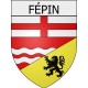 Stickers coat of arms Fépin adhesive sticker