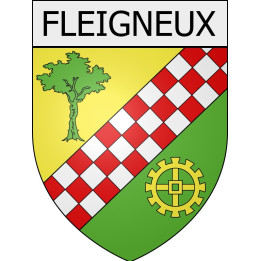 fleigneux 08 ville Stickers blason autocollant adhésif