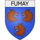 fumay 08 ville Stickers blason autocollant adhésif