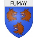 fumay 08 ville Stickers blason autocollant adhésif