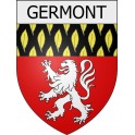 germont 08 ville Stickers blason autocollant adhésif