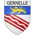 gernelle 08 ville Stickers blason autocollant adhésif