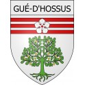 gué-d-hossus 08 ville Stickers blason autocollant adhésif