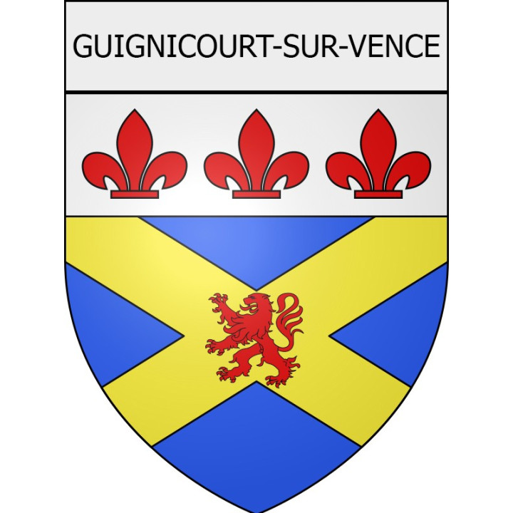Pegatinas escudo de armas de Autry adhesivo de la etiqueta engomada