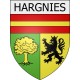 hargnies 08 ville Stickers blason autocollant adhésif
