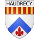 haudrecy 08 ville Stickers blason autocollant adhésif