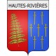 hautes-rivières 08 ville Stickers blason autocollant adhésif