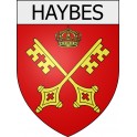 haybes 08 ville Stickers blason autocollant adhésif