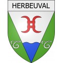 herbeuval 08 ville Stickers blason autocollant adhésif