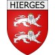 hierges 08 ville Stickers blason autocollant adhésif