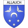 Allauch 11 ville Stickers blason autocollant adhésif