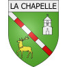 Stickers coat of arms Juniville adhesive sticker