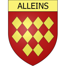 Alleins 13 ville Stickers blason autocollant adhésif