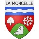 la-moncelle 08 ville Stickers blason autocollant adhésif