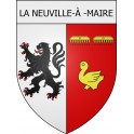 la-neuville-à-maire 08 ville Stickers blason autocollant adhésif