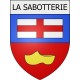 la-sabotterie 08 ville Stickers blason autocollant adhésif