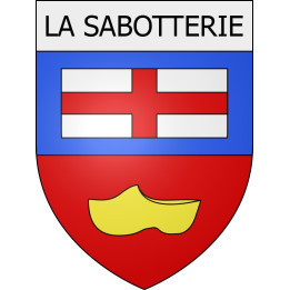 la-sabotterie 08 ville Stickers blason autocollant adhésif