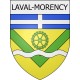 laval-morency 08 ville Stickers blason autocollant adhésif