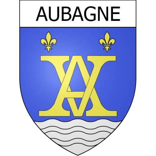 Aubagne 13 ville Stickers blason autocollant adhésif