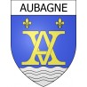 Allauch Sticker wappen, gelsenkirchen, augsburg, klebender aufkleber