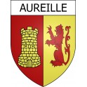 Stickers coat of arms Aureille adhesive sticker