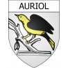 Auriol 13 ville Stickers blason autocollant adhésif