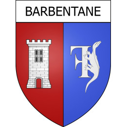 Stickers coat of arms Barbentane adhesive sticker