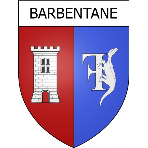 Barbentane 13 ville Stickers blason autocollant adhésif