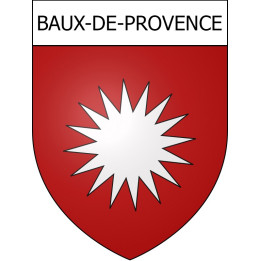 Baux-de-Provence 13 ville Stickers blason autocollant adhésif