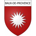 Baux-de-Provence Sticker wappen, gelsenkirchen, augsburg, klebender aufkleber