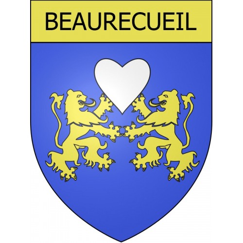 Adesivi stemma Beaurecueil adesivo