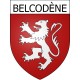Adesivi stemma Belcodène adesivo