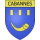 Cabannes Sticker wappen, gelsenkirchen, augsburg, klebender aufkleber