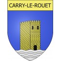 Stickers coat of arms Carry-le-Rouet adhesive sticker